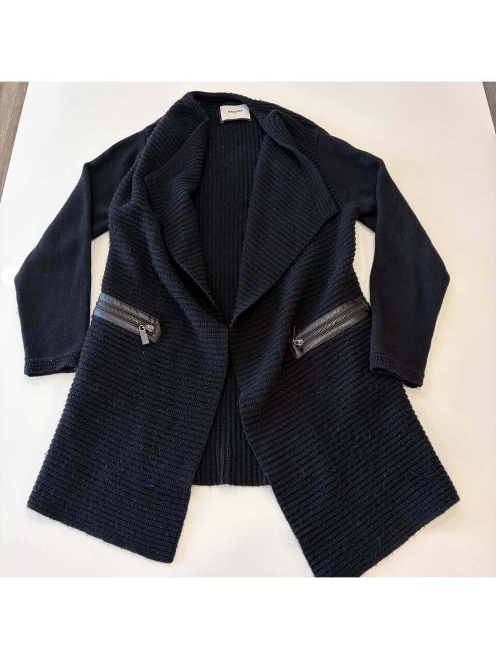 Max & Moi Paris Cashmere and Wool Knit Cardigan size 42
